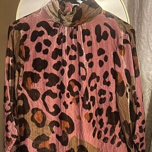 Anthropologie Eleanor velvet dress